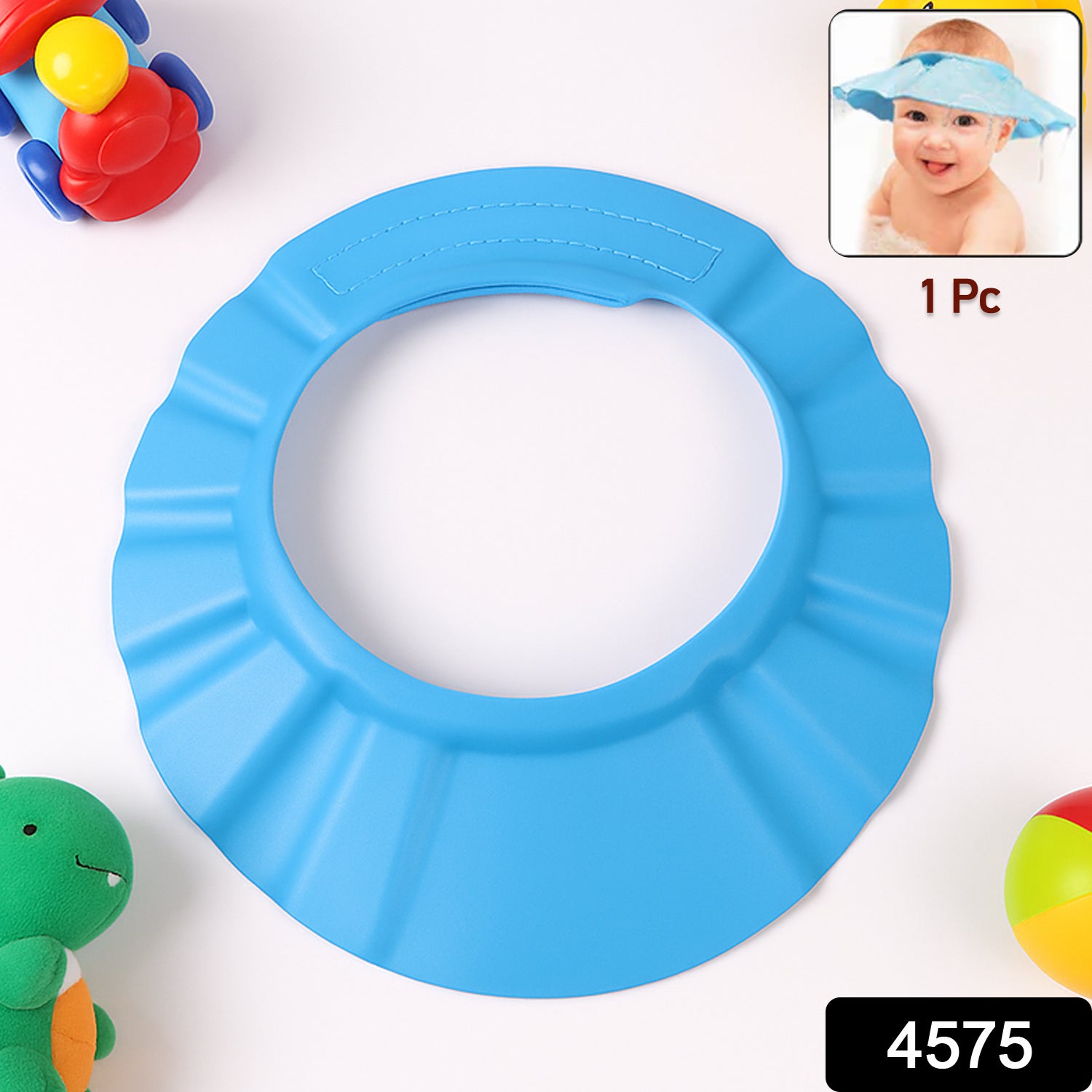 Adjustable Baby Shower Cap  Hat (1 Pc  Mix Design  Size)